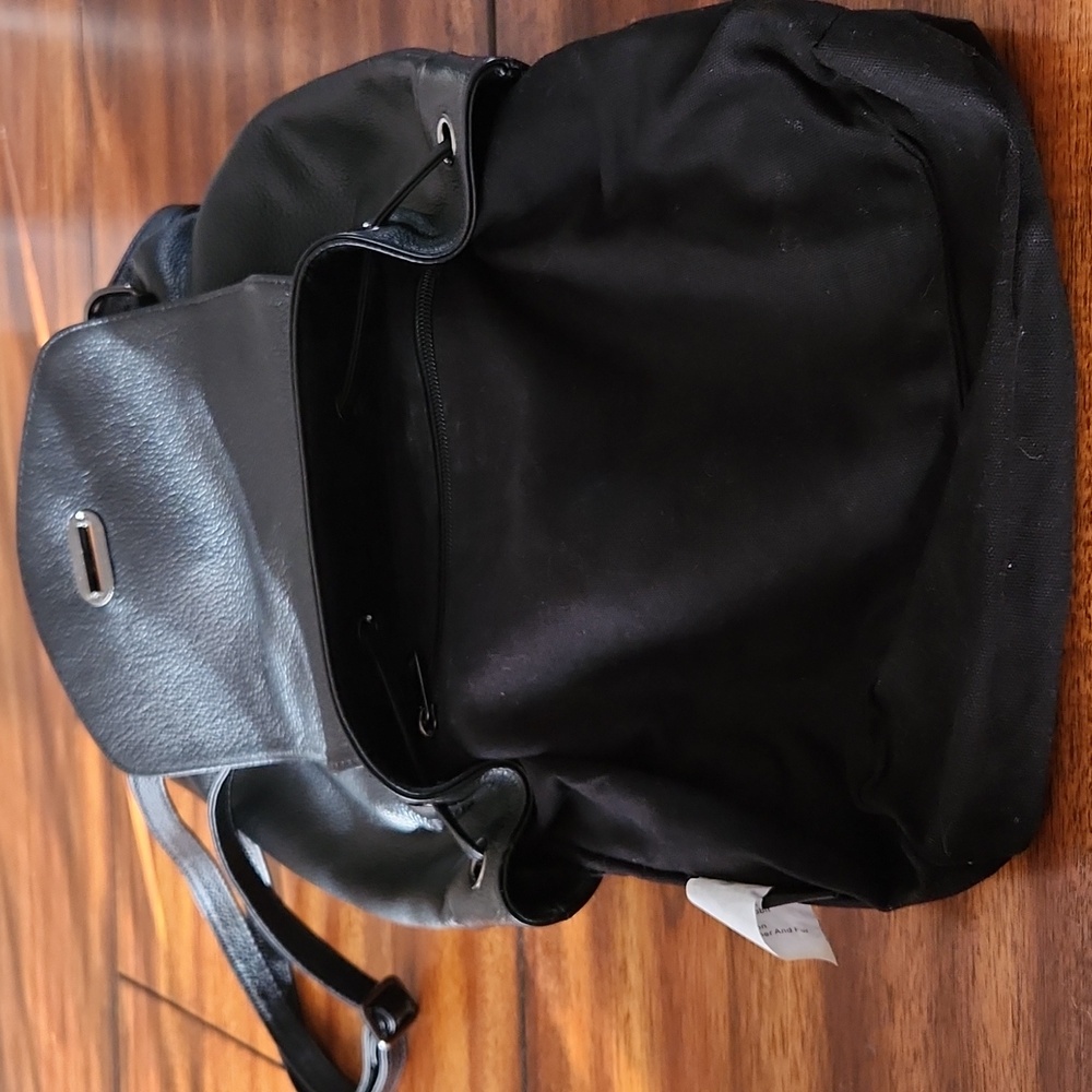 Overland Rex Rabbit Fur Leather Backpack - Picture 9 of 16